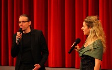 Shanghai Gypsy Director Marko Nabersnik and moderator Jackie Rehak